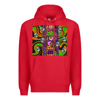 Red Spooky Premium Hoodie - Artiststas