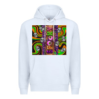 White Spooky Premium Hoodie - Artiststas