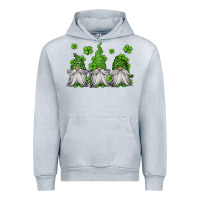 Heather Grey st patricks gnomes Urban Hoodie - Jasminsmagicworld
