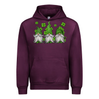 Mauve Wine st patricks gnomes Urban Hoodie - Jasminsmagicworld