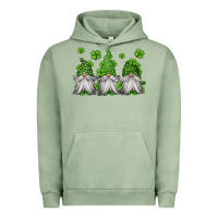 Pigment Oil Green st patricks gnomes Urban Hoodie - Jasminsmagicworld