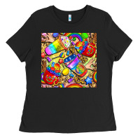 Black lgbtq pride coffee cups with leopard seamless pattern bbs Ladies Tee - BundleAndBundleShop