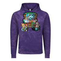 Cloud Purple Happy Easter Vintage Hoodie - CowhideDigitalArt
