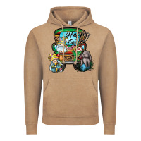 Vintage Coffee Happy Easter Vintage Hoodie - CowhideDigitalArt