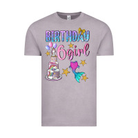 Vintage Zinc birthday girl 6 Vintage Tee - BundleAndBundleShop