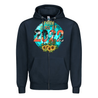 Navy class of 2022 senior Zipper Hoodie - JahusDesignShop