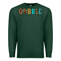 Sports Green gobble thanksgiving turkey Premium Sweatshirt - RanaPortraitStore