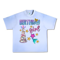 Grape Ice birthday girl Urban Heavy Tee - BundleAndBundleShop