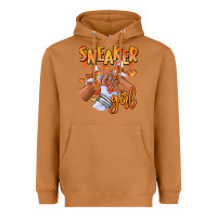 Meerkat orange galaxy sneaker girl afro woman Heavyweight Hoodie - RanaPortraitStore