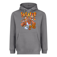 Storm orange galaxy sneaker girl afro woman Heavyweight Hoodie - RanaPortraitStore