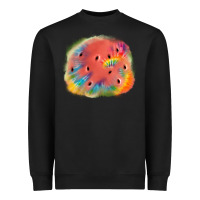 Black tie die watermelon Heavyweight Sweatshirt - JahusDesignShop