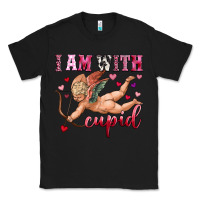 Black i am with cupid Classic Tee - OliviaCreatesArt