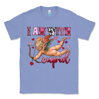 Colony Blue i am with cupid Classic Tee - OliviaCreatesArt