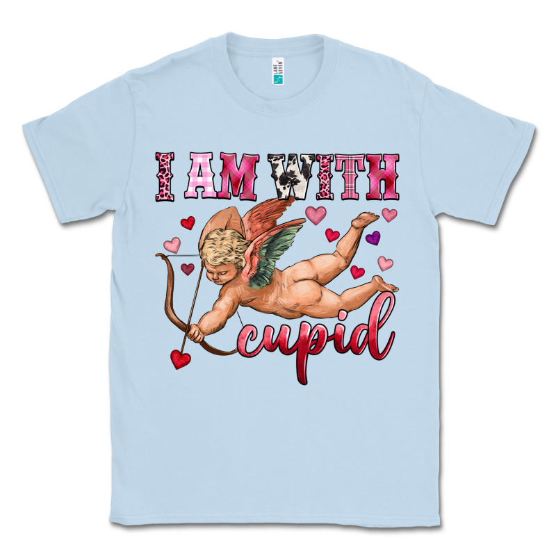 I Am With Cupid Classic Tee by OliviaCreatesArt | Teevron