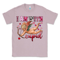 Lilac i am with cupid Classic Tee - OliviaCreatesArt