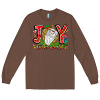 Chestnut joy to the world Long Sleeve Tee - CowhideDigitalArt