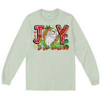 Matcha joy to the world Long Sleeve Tee - CowhideDigitalArt