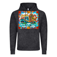 Vintage Black happy thanksgiving Vintage Hoodie - CowhideDigitalArt