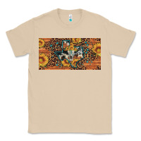 Mushroom texas map bull skull sunflower leopard licence plate Classic Tee - Artiststas