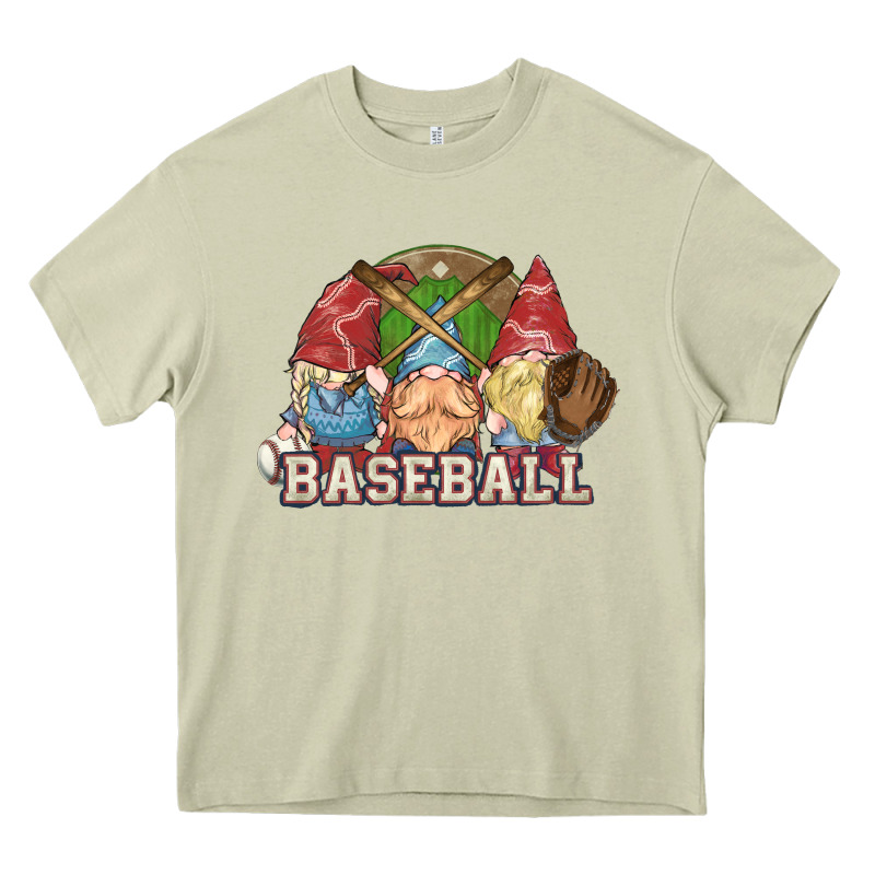 Baseball Gnomies Heavy Core Tee by HowdyJamesFarm | Teevron