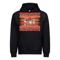 Black valentines day gnomes leopard Urban Hoodie - Jasminsmagicworld