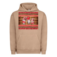 Pigment Burro valentines day gnomes leopard Urban Hoodie - Jasminsmagicworld