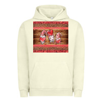 Pigment Pistachio valentines day gnomes leopard Urban Hoodie - Jasminsmagicworld