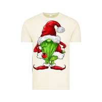 Vintage Arctic green christmas gnomes Vintage Tee - FaDigitalArtStudio