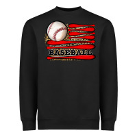 Black leopard baseball flag Heavyweight Sweatshirt - JahusDesignShop