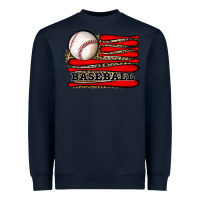 Navy leopard baseball flag Heavyweight Sweatshirt - JahusDesignShop