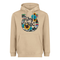 Mushroom western stay wild horsesho Heavyweight Hoodie - RanaPortraitStore