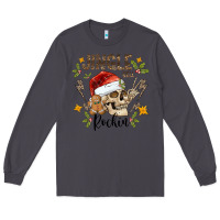 Smoke jingle bell rock black Long Sleeve Tee - CowhideDigitalArt