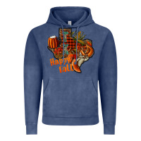 Vintage Denim happy fall texas Vintage Hoodie - CowhideDigitalArt