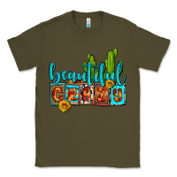 Army Green beautiful crazy olivia Classic Tee - OliviaCreatesArt