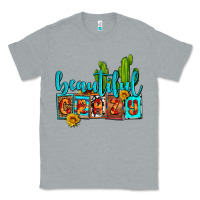 Heather Grey beautiful crazy olivia Classic Tee - OliviaCreatesArt