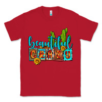 Red beautiful crazy olivia Classic Tee - OliviaCreatesArt