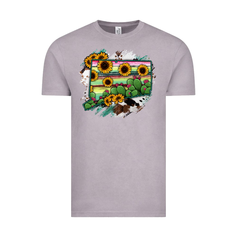 Connecticut State Map Vintage Tee by RanaPortraitStore | Teevron