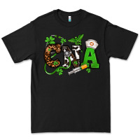 Black St. Patrick's Day CNA Premium Tee - OliviaCreatesArt