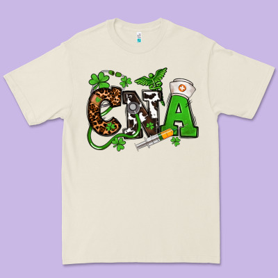 St. Patrick's Day Cna Premium Tee Designed By Oliviacreatesart