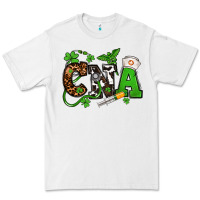 White St. Patrick's Day CNA Premium Tee - OliviaCreatesArt