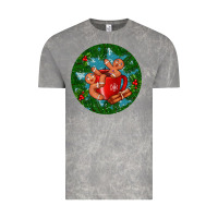 Cloud Rock gingerbread men with hot chocolate Vintage Tee - BundleAndBundleShop