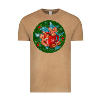 Vintage Camel gingerbread men with hot chocolate Vintage Tee - BundleAndBundleShop