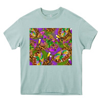 Arona Mardi Gras with crabs tumbler Heavy Core Tee - HowdyJamesFarm
