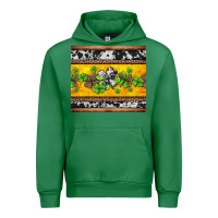 Emerald st Patricks day western shamrock Urban Hoodie - Jasminsmagicworld