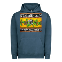 Pigment Midnight Navy st Patricks day western shamrock Urban Hoodie - Jasminsmagicworld
