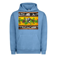 St Patricks Day Western Shamrock Urban Hoodie | Teevron