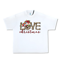 White skull love christmas Urban Heavy Tee - FaDigitalArtStudio