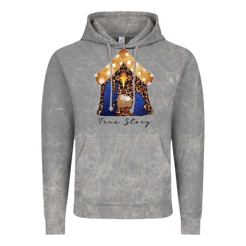 True Story Black Vintage Hoodie by CowhideDigitalArt | Teevron