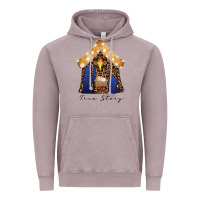 Vintage Zinc True Story Black Vintage Hoodie - CowhideDigitalArt