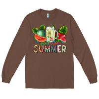 Chestnut Sweet Sweet Summer Long Sleeve Tee - CowhideDigitalArt